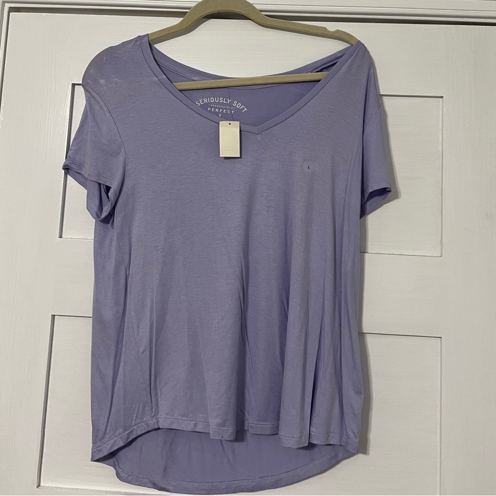 Aeropostale brand new purple tee size large